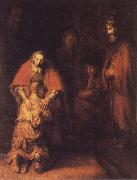 REMBRANDT Harmenszoon van Rijn The Return of the Prodigal Son oil